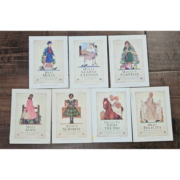 Pleasant Company Other - VTG American Girl Book Lot of 7 Pleasant Company Scholastic Molly Addy Felicity